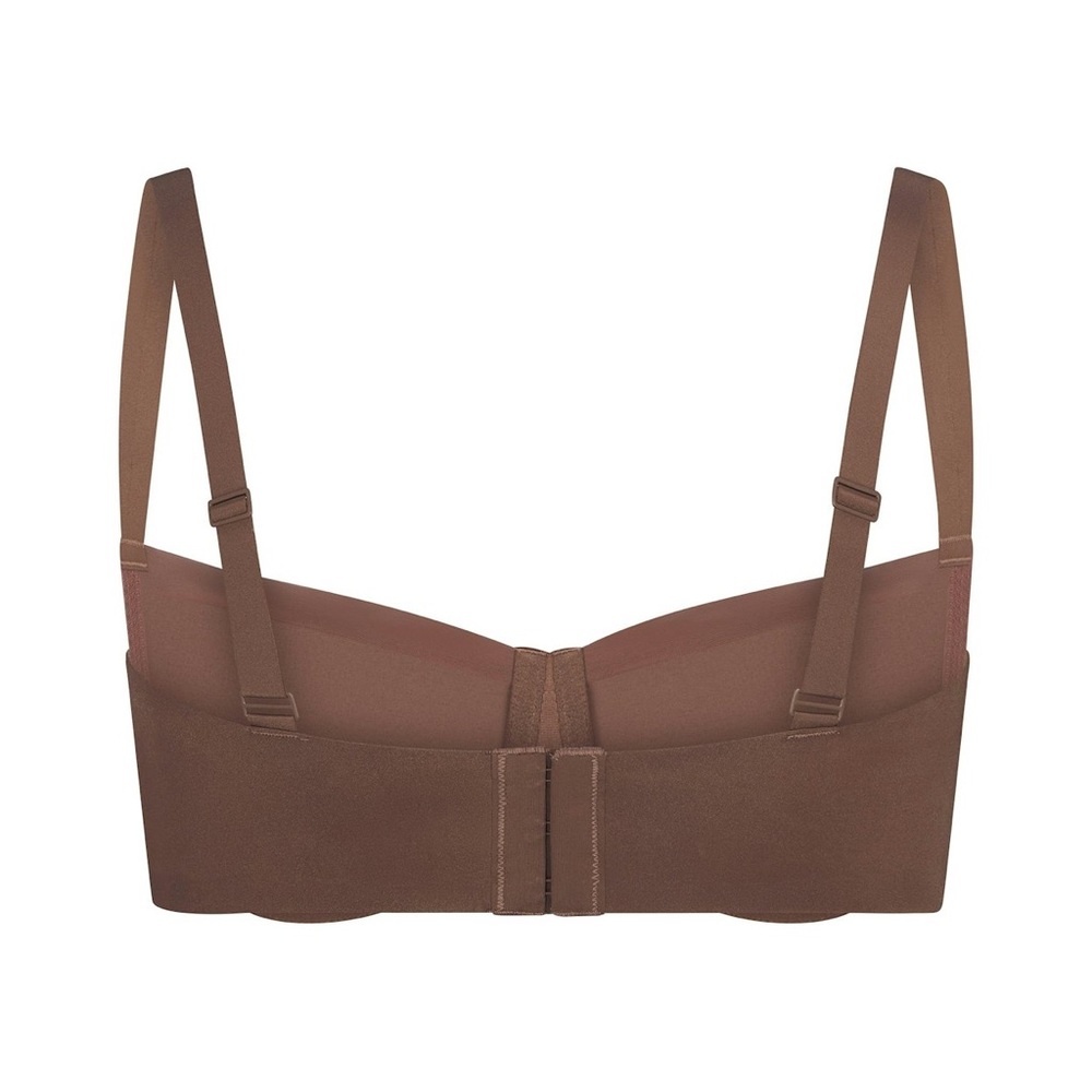 SKIMS No Show Unlined Balconette Underwire Bra - Jasper - Picture 2 of 9